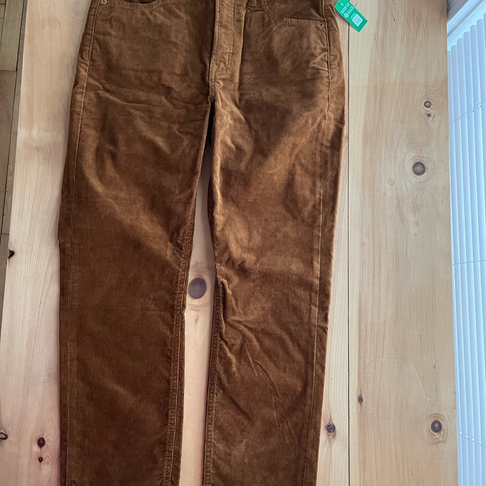 Gap NWT size 29P High Rise Corduroy Vintage Slim Jeans with Washwell - Picture 7 of 8